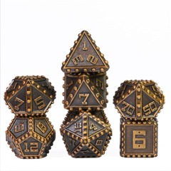 Page's Brigandine Armor RPG Metal Dice Set